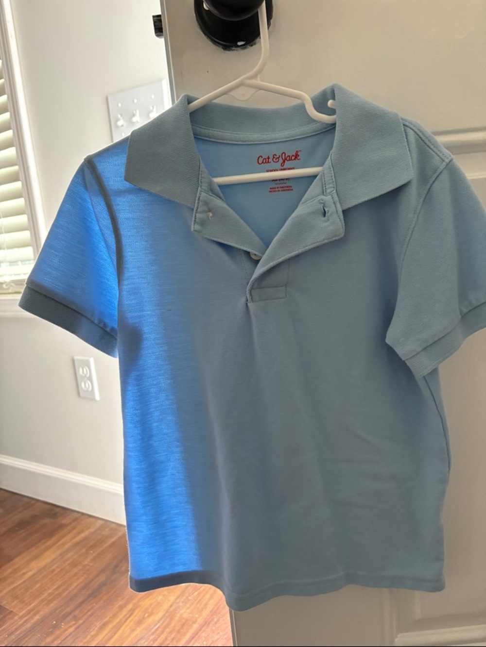 Cat & Jack Pale Blue Polo Shirt